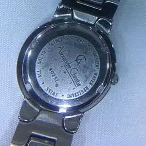 Accessories | Silver Tone Alexandre Christie Watch | Poshmark